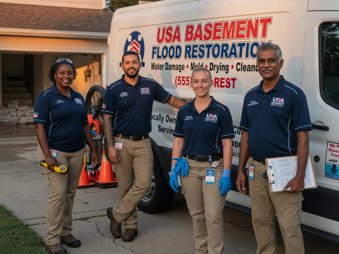 Basement Flood Cleanup company in Vienna, IL